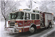Fire Apparatus in the Snow