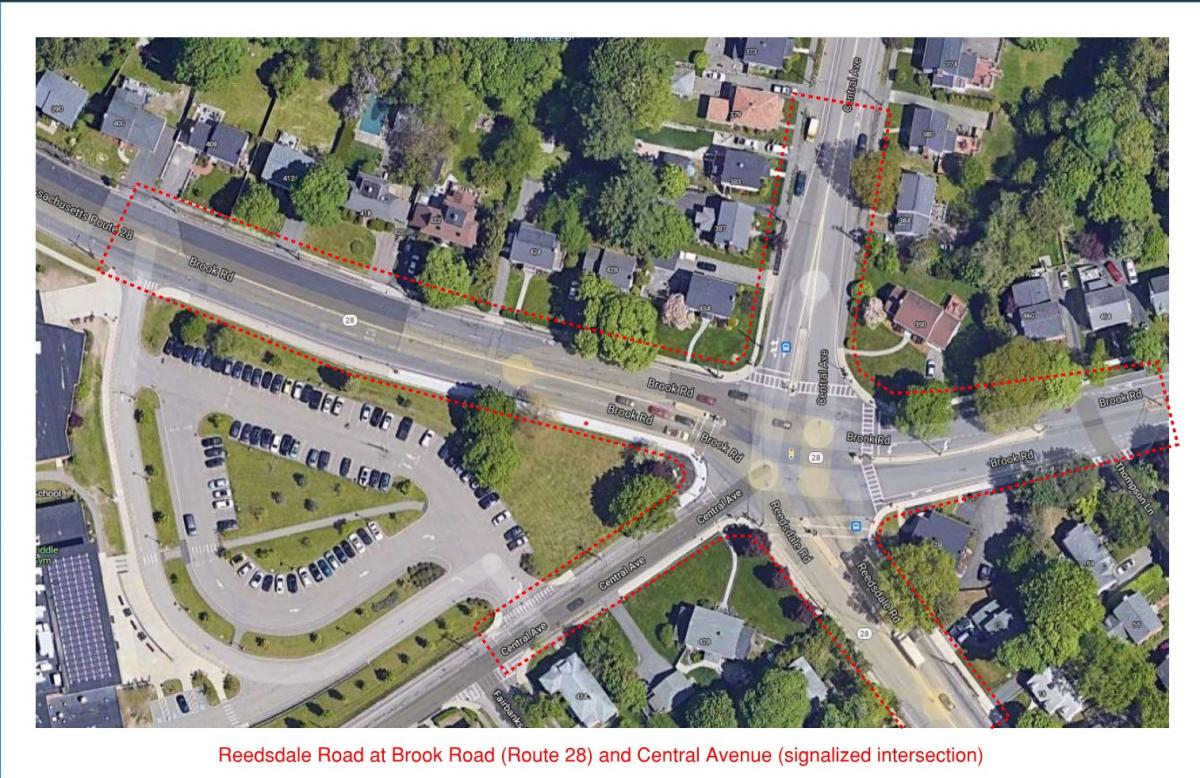 Reedsdale Road, Brook Road and Central Avenue Intersection Improvements