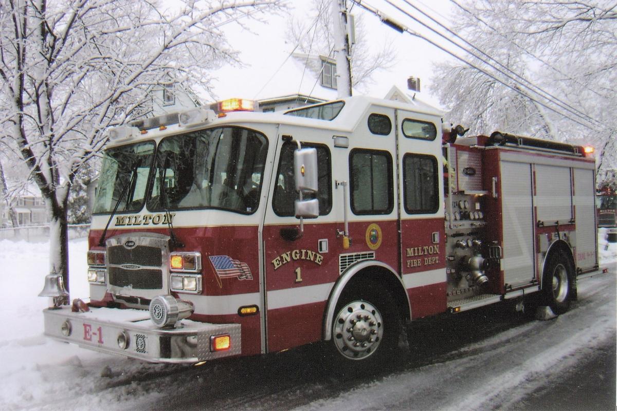 Fire Apparatus in the Snow
