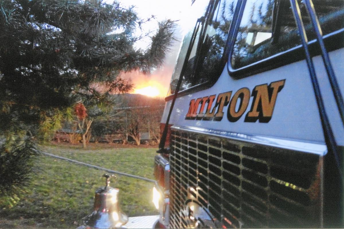 Front of a Fire Apparatus