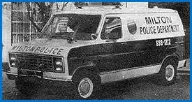 Police Department Van